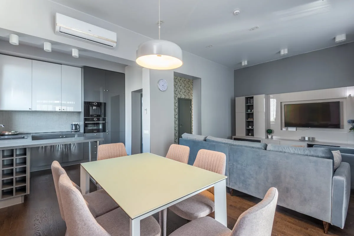 Furnished apartment interior representing income property investment - Team George Wang